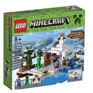 史低价！乐高LEGO Minecraft 雪地藏身处 21120