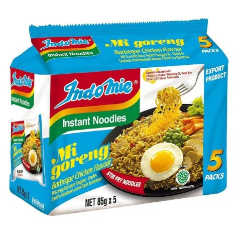 $3.79 不爱吃汤面的来Amazon春季大促🌸：Indomie 营多 BBQ鸡肉味印尼捞面 85g*5包