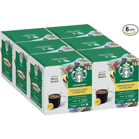 Veranda Blend by Nescafe 咖啡胶囊6 x 12 (72 Capsules)