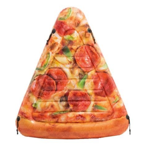 披萨单人漂浮床