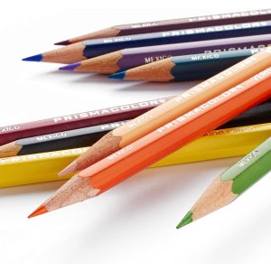 Prismacolor 艺术家品质 软心彩色铅笔 12支装 红色 №VT745