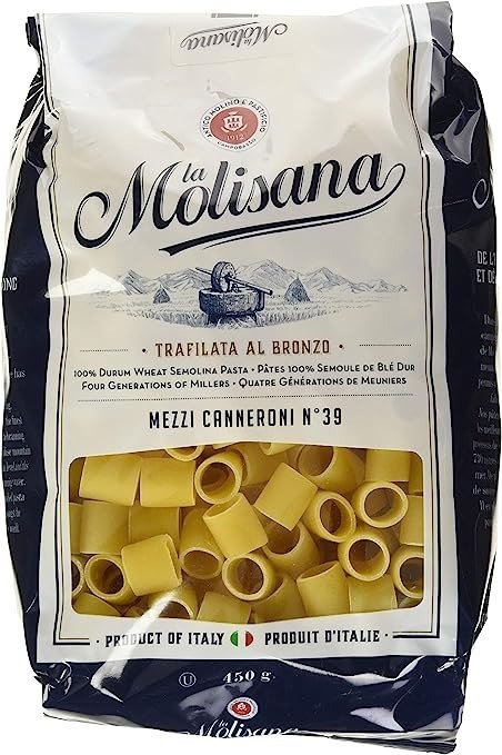 La Molisana Mezzi Canneroni N.39, 短宽管意面 450g