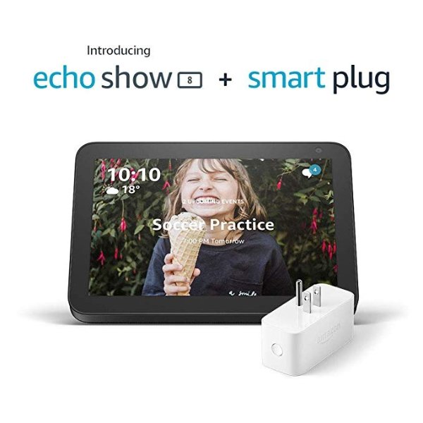 Echo Show 8 + 智能插座套装
