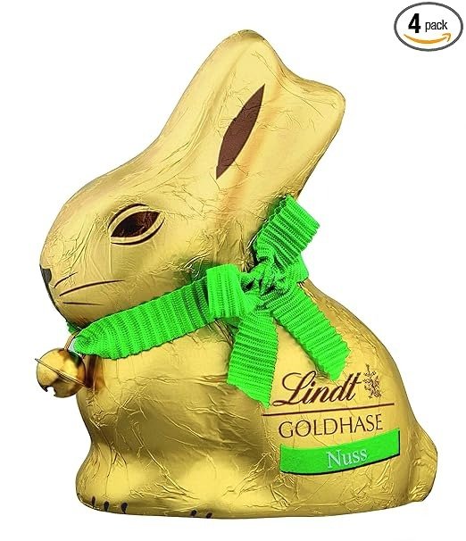 复活节兔子巧克力 100g*4