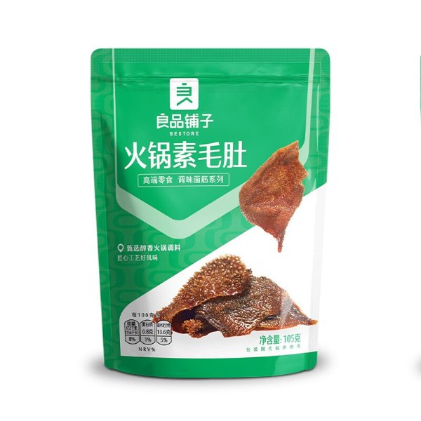 良品铺子火锅素毛肚 105g