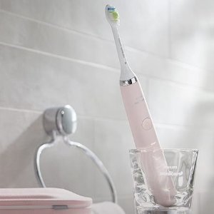超后一天：Philips 亮白钻石电动牙刷 收玫瑰金女神牙刷