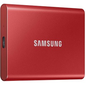 史低价：SAMSUNG T7 500GB 1050MB/s USB 3.2 移动固态硬盘