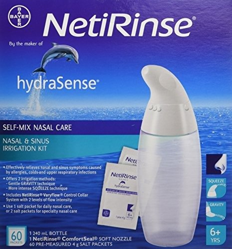 hydraSense 成人洗鼻器+盐包套组