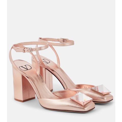 Valentino Garavani人鱼姬粉凉鞋