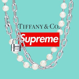 上新：Supreme X Tiffany & Co 合作款珠宝、Box Logo T恤