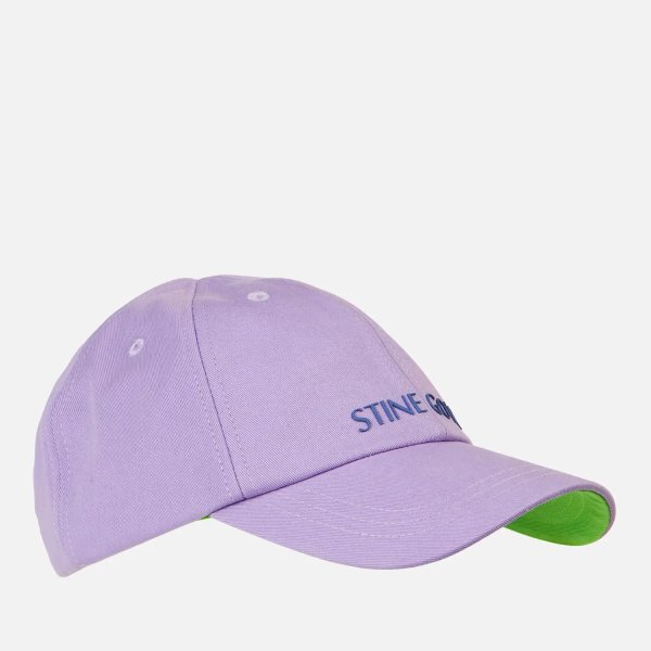 紫绿撞色棒球帽