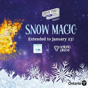 Snow Magic 多伦多冬日灯光秀 开车打卡 沉浸式艺术展