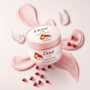 Dove 冰淇淋身体磨砂膏 温和去角质 拥有少女肌 多种味道可选！