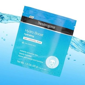Neutrogena Hydro Boost 保湿面膜 100% 水凝胶深层滋润肌肤