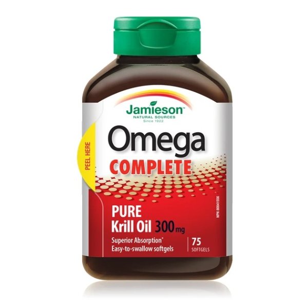 综合版OMG磷虾油 75粒
