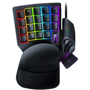Razer Tartarus Pro RGB 单手光轴游戏键盘 黑色经典装