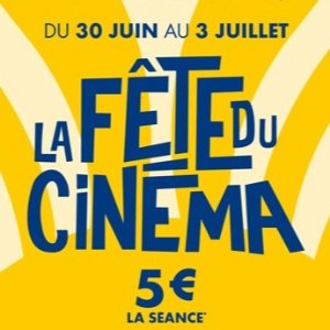 Fête du cinéma回归！€5院线看大片➕回答问题赢1年电影票