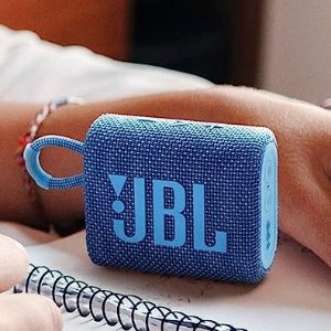 💥史低价💥：JBL Go 3 Eco 便携式蓝牙音箱 防水防尘 全新环保设计