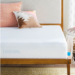 LinenSpa Premium 防水防螨防过敏床垫保护套
