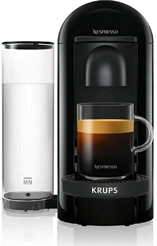 Nespresso XN903840 Vertuo Plus, Coffee Machine, Krups, pod, 1260 W, 1.2 liters, Black