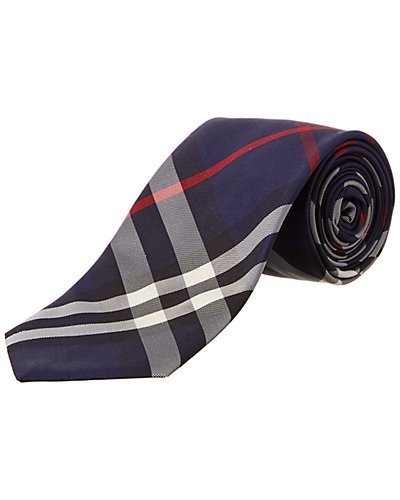 Modern Cut Check Silk Twill 领带