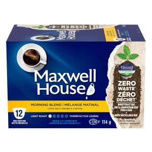 🥬白菜价🥬：Maxwell House 轻烘咖啡胶囊 12颗 优质阿拉比卡豆