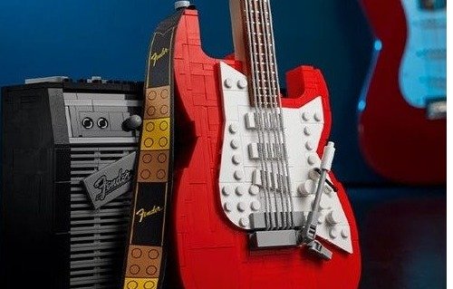 LEGO官网 Ideas系列 芬德 Stratocaster 电吉他 10月1日上市LEGO官网 Ideas系列 芬德 Stratocaster 电吉他 10月1日上市