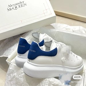 Alexander McQueen蓝尾小白鞋