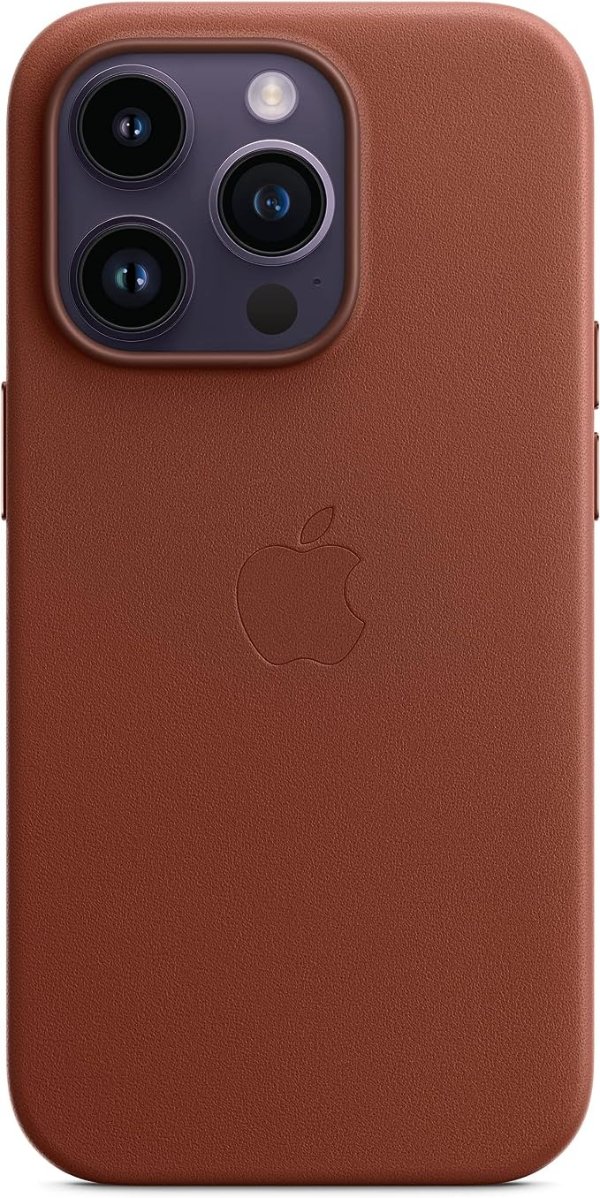 iPhone 14 Pro 官方皮革保护壳 棕色