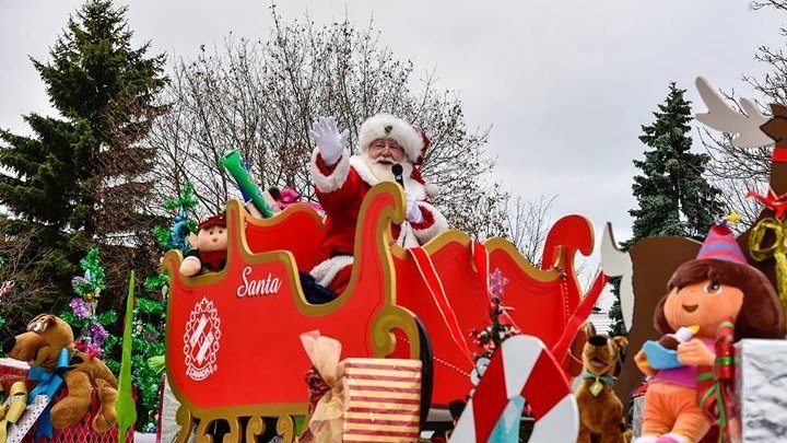  大多地区圣诞老人活动 -GTA的14城Santa Claus Parade时间、路线图