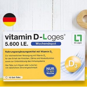 Vitamin D-Loges 维生素D咀嚼片 强健骨骼 婴幼儿孕妇补钙首选