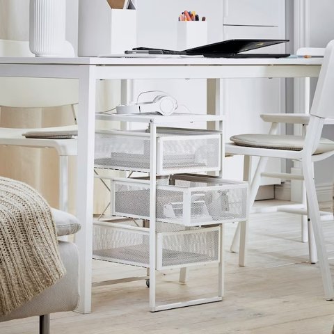 MULIG Portant, blanc, 99x46 cm - IKEA