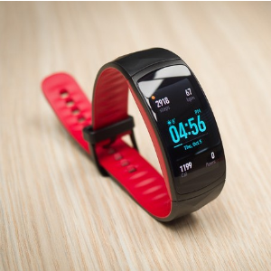三星Samsung Gear Fit2 Pro智能手环 黑色/红色
