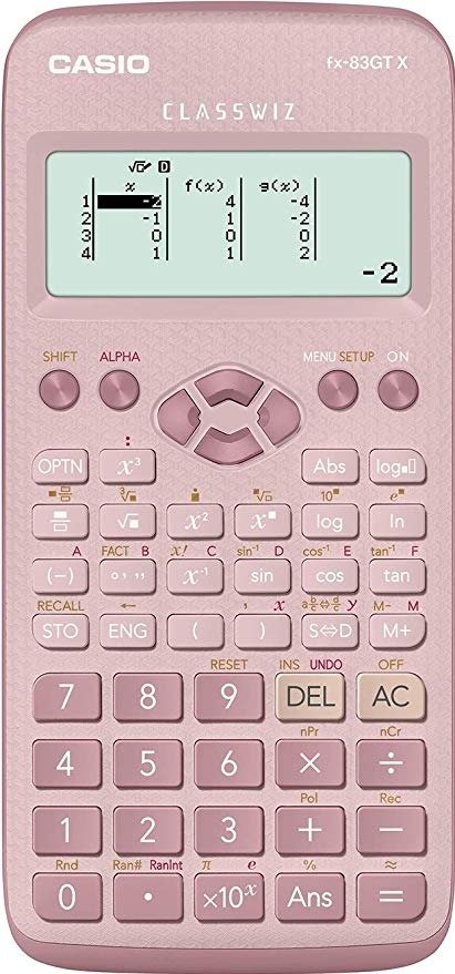 Casio fx-83gtx粉色科学计算器