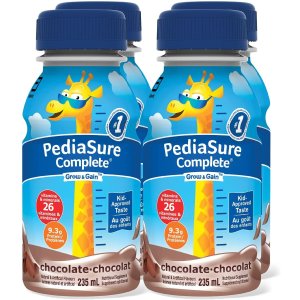 $9.97/4瓶PediaSure雅培小安素 儿童巧克力味液态奶4x235ml 宝宝长高の秘密