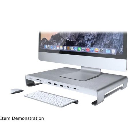 Port Monitor Or Laptop Docking Station Stand With Fast Charging W