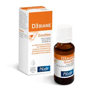 Vitamine D, D3 Biane Gouttes, 20ml
