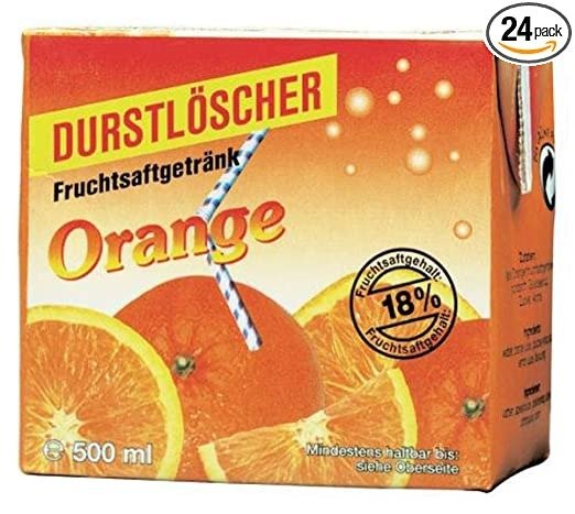 Orange Fruchtsaftgetrank  24x0,5L