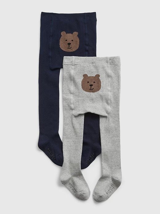 小童屁熊连裤袜 2条