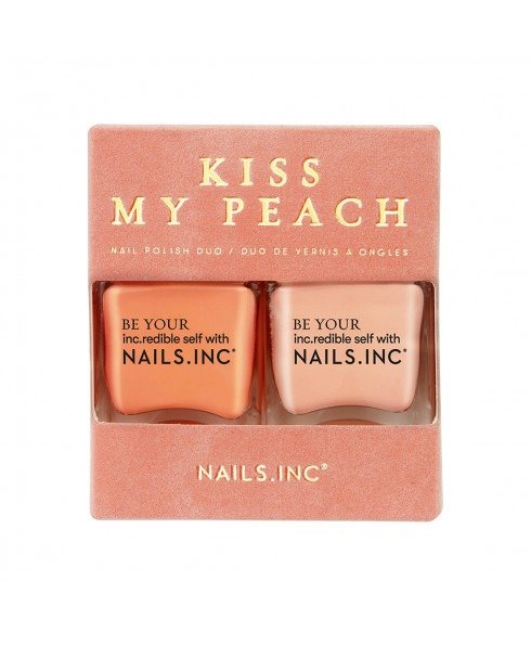 Kiss My Peach Nail Polish Duo Set (2 x 14ml)