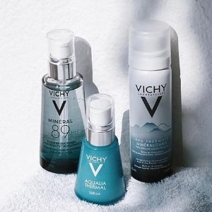 VICHY 薇姿护肤品特卖 收89号肌底液精华、超值套装