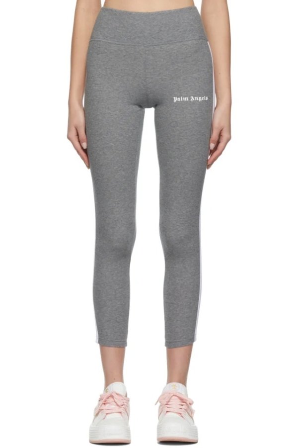 Grey Track 运动leggings