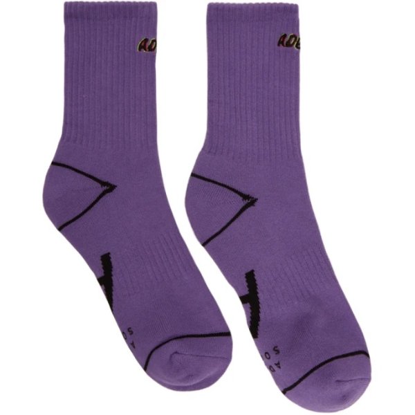 紫色袜
