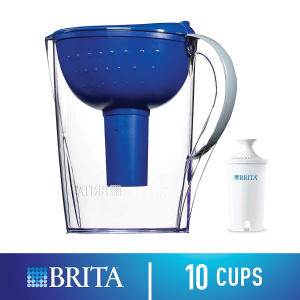 史低价：Brita 家用滤水壶 10杯量 2色可选 有效过滤重金属