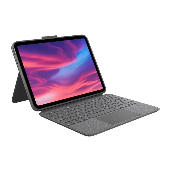 Logitech Combo Touch ,键盘保护壳套组, 适用于iPad 10.9寸第10代