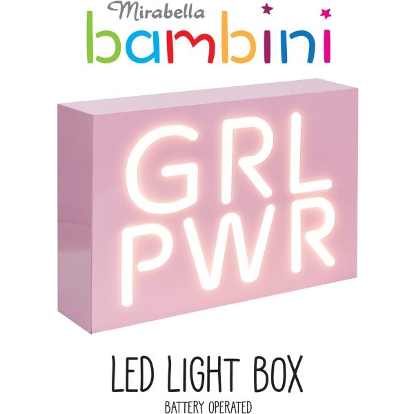 Mirabella Bambini Girl Power 灯盒