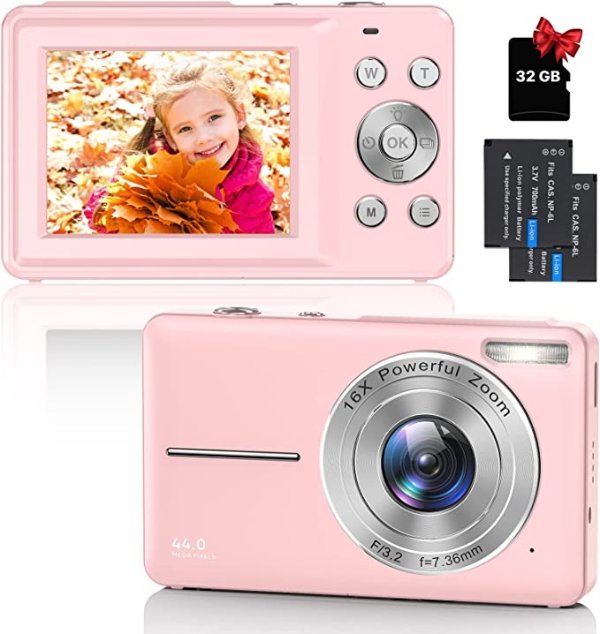 粉色复古相机1080P