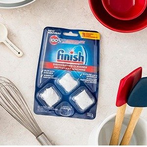 Finish 洗碗机清洁片 3片 清除死角隐藏油脂