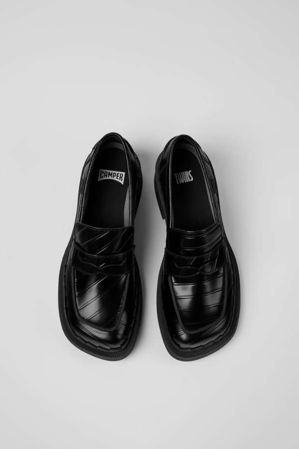 Twins 黑色乐福鞋