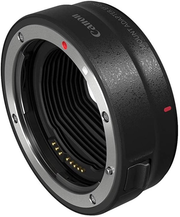 Canon EF-EOSR Mount Adapter Compact System Camera Lens Adapter Black